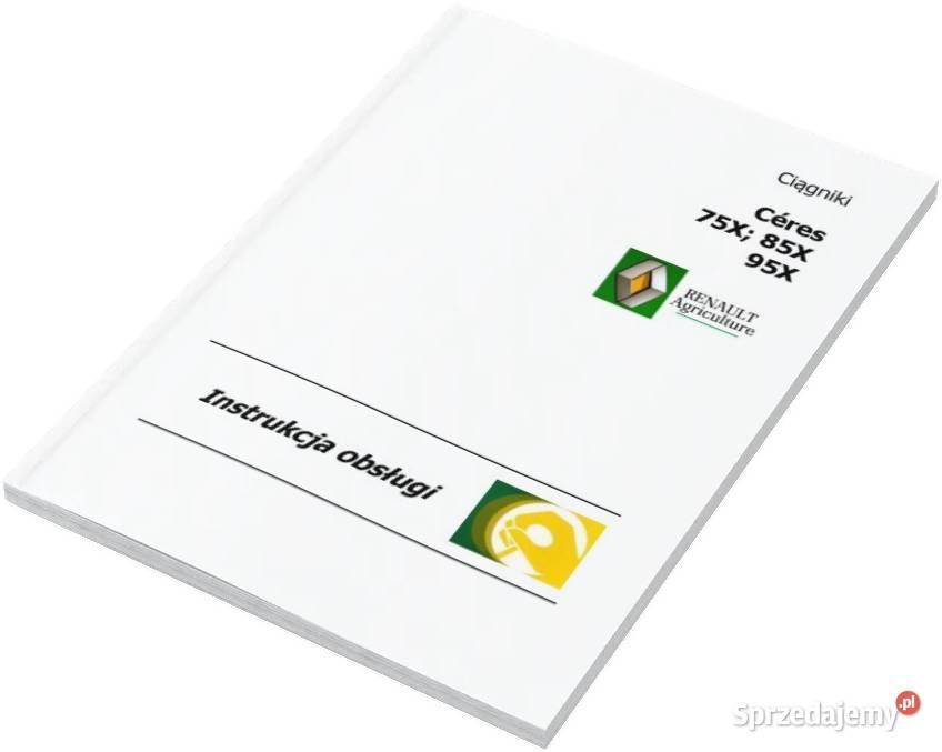 Renault Ares 626 Instrukcja katalog obsługi Szamotuły