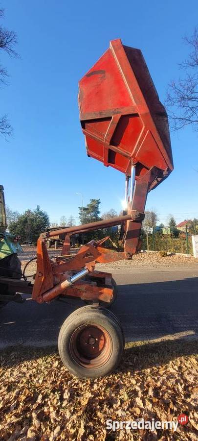 Wywrotka 1osiowa nieuszkodzony Huta Szklana