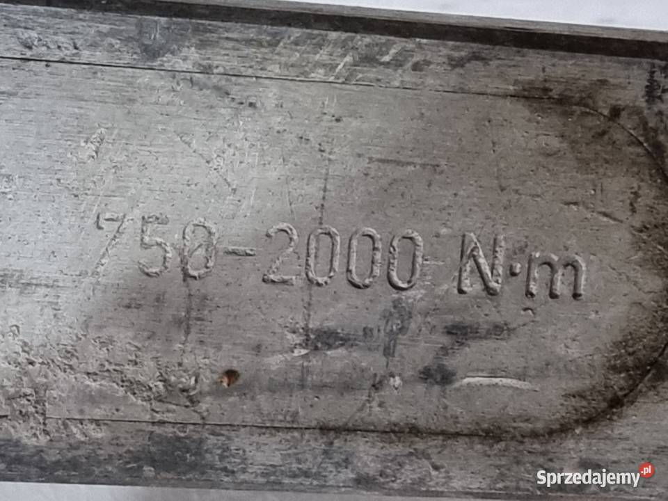 Klucz dynamometryczny DREMOMETER 7502000Nm Biznes i Przemysł Wrzosowa