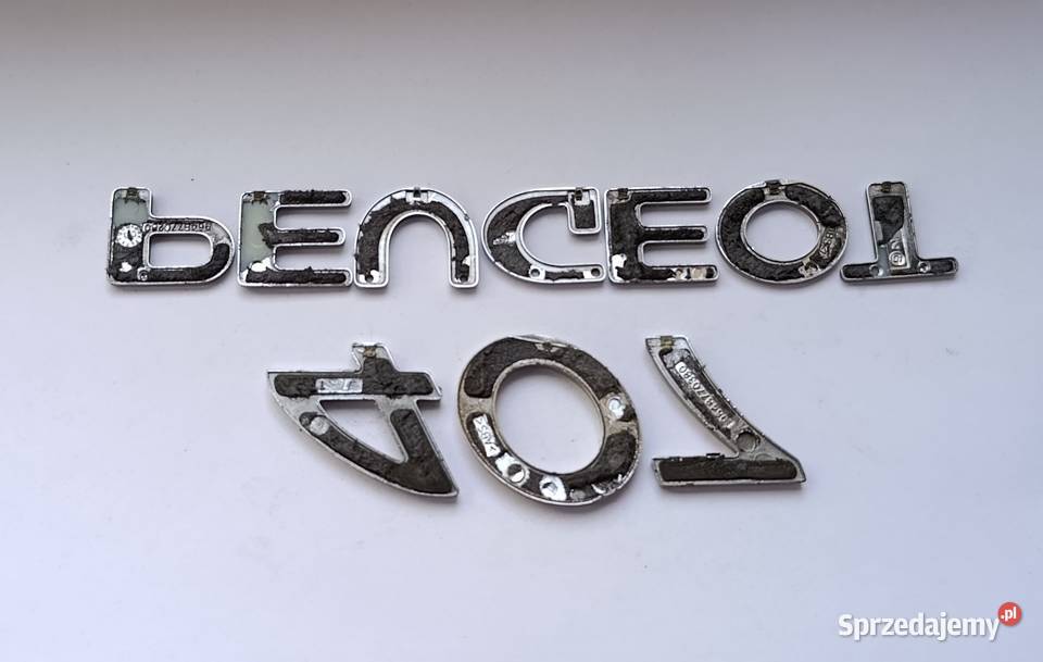 Napis emblemat Peugeot 407 sedan 0408r Lipno