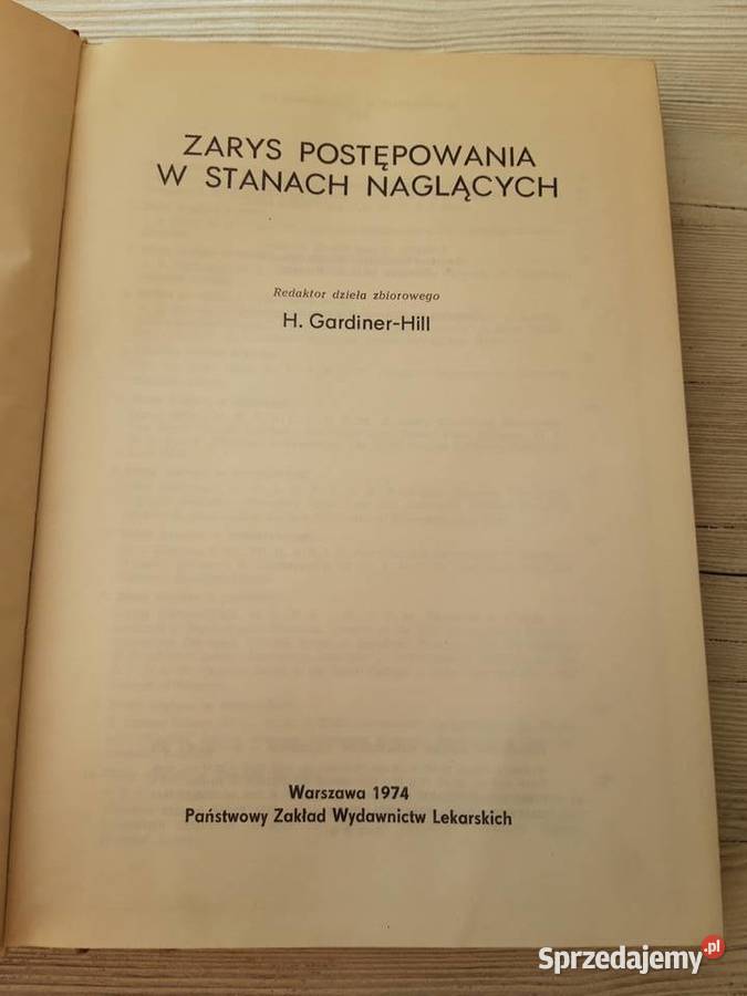 Zarys postepowania w stanach naglących H Bielsko-Biała