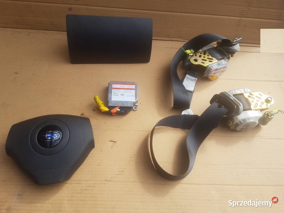 Subaru G3X Justy 0307 komplet poduszki air bag