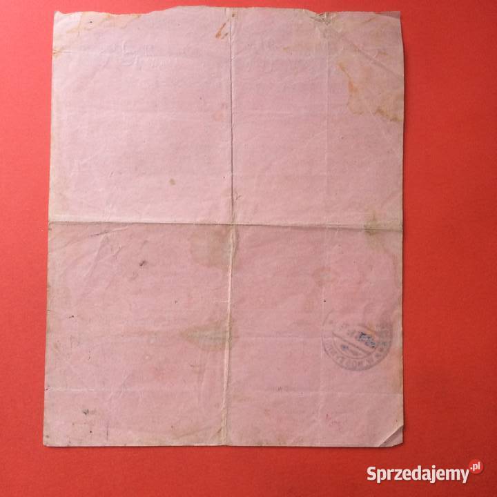 1740 Świadectwo Przemysłowe 3 Kędzierski zachodniopomorskie Szczecin