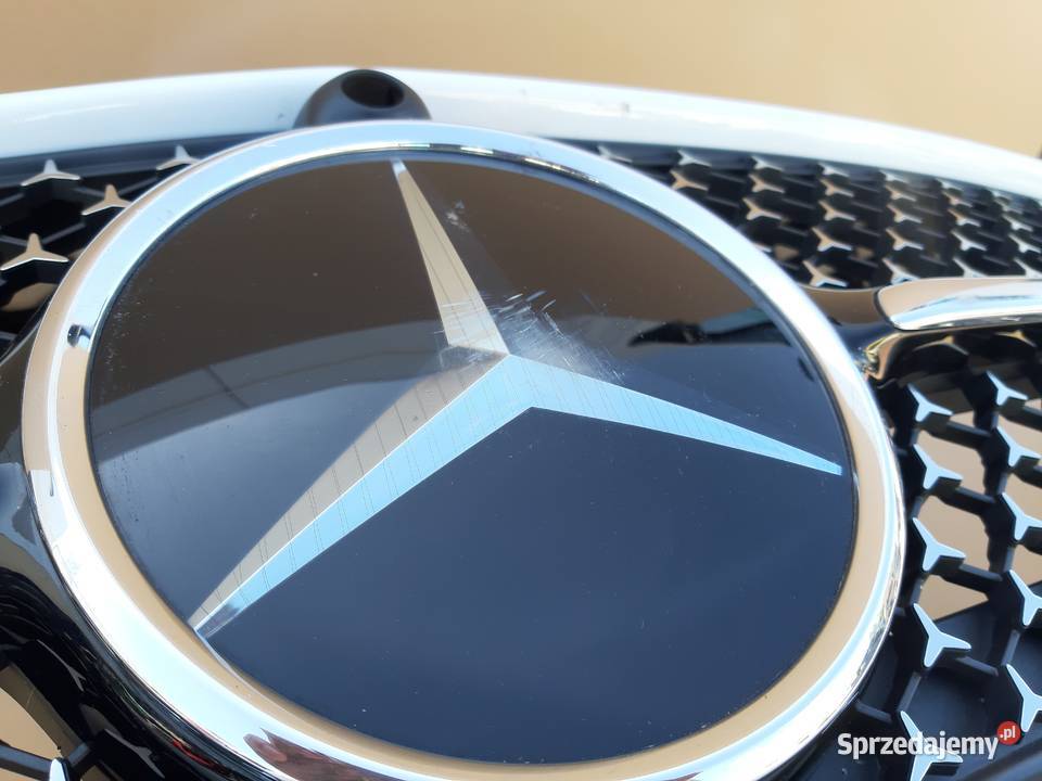 CKLASA W206 AMG ZDERZAK PRZÓD GRILL KRATKI PDC