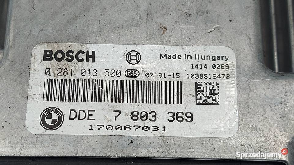 BMW E60 E61 30D komputer sterownik silnika Kielce sprzedam