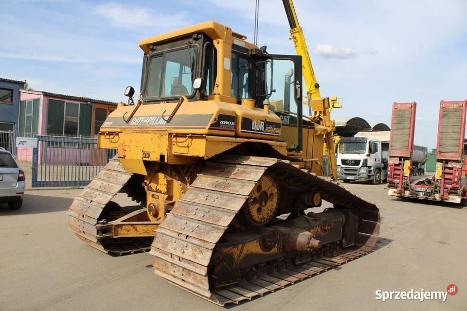 Spychacz spych Caterpillar D6R LGP Warszawa
