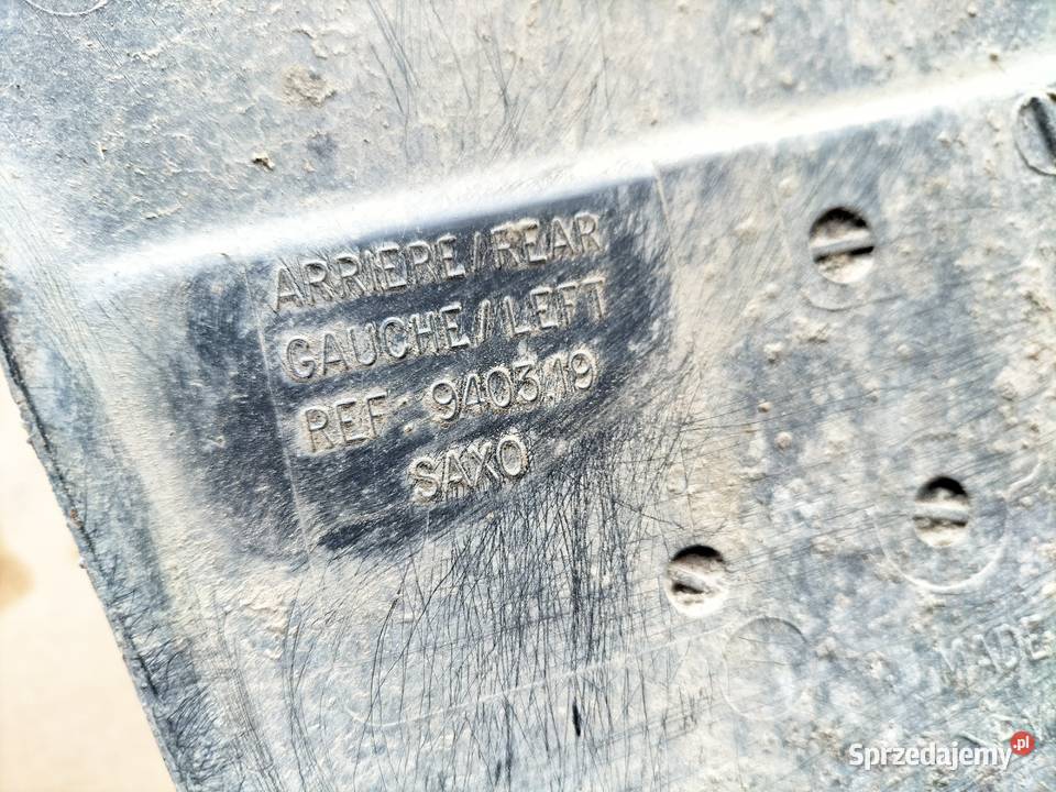 CEITOEN SAXO 2 II CHLAPACZE TYŁ TYLNE