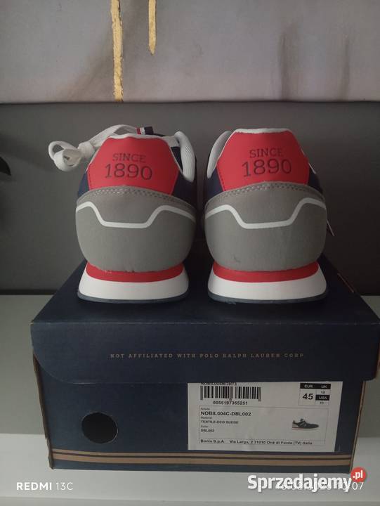 Męskie sneakersy marki US Polo Assn model Nobil Jelenia Góra