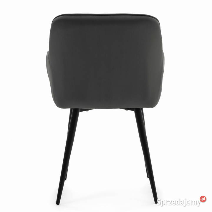 Szare Krzesło Tapicerowane Lago Wysyłka 24H Tarchały Małe