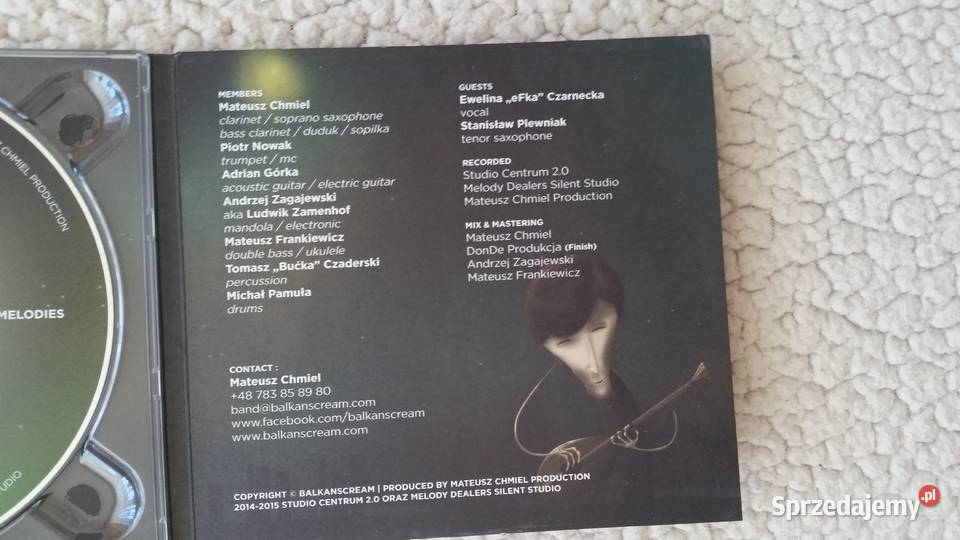 BALKANSCREAM Street Melodies 2015 CD 1 płyta Puławy