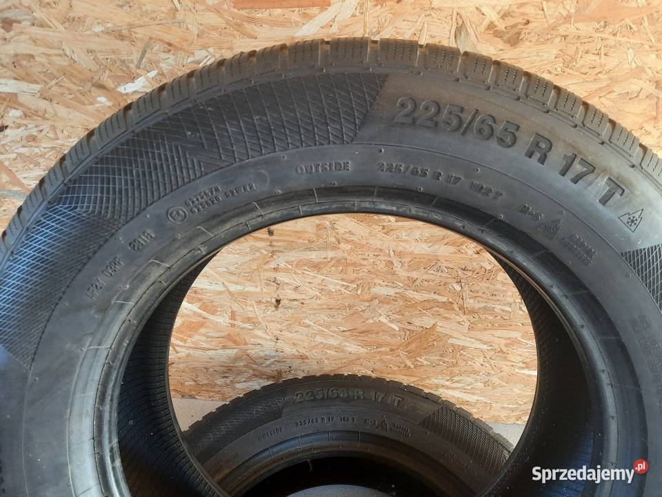 225 65 17 opony zimowe para Continental Gorzów Wielkopolski