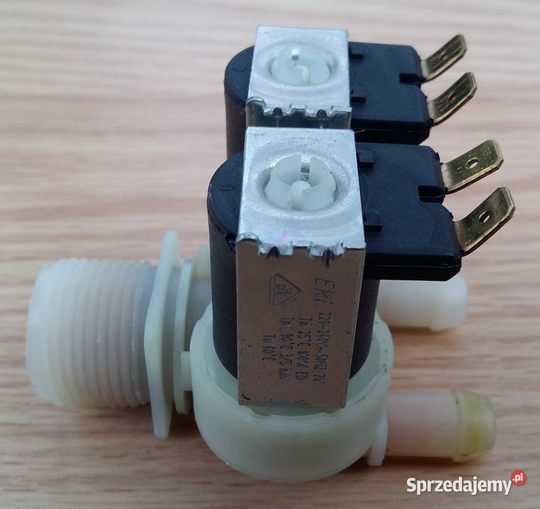 Elektrozawór Dwudrożny Prosty Podwójny do Pralki Gliwice sprzedam