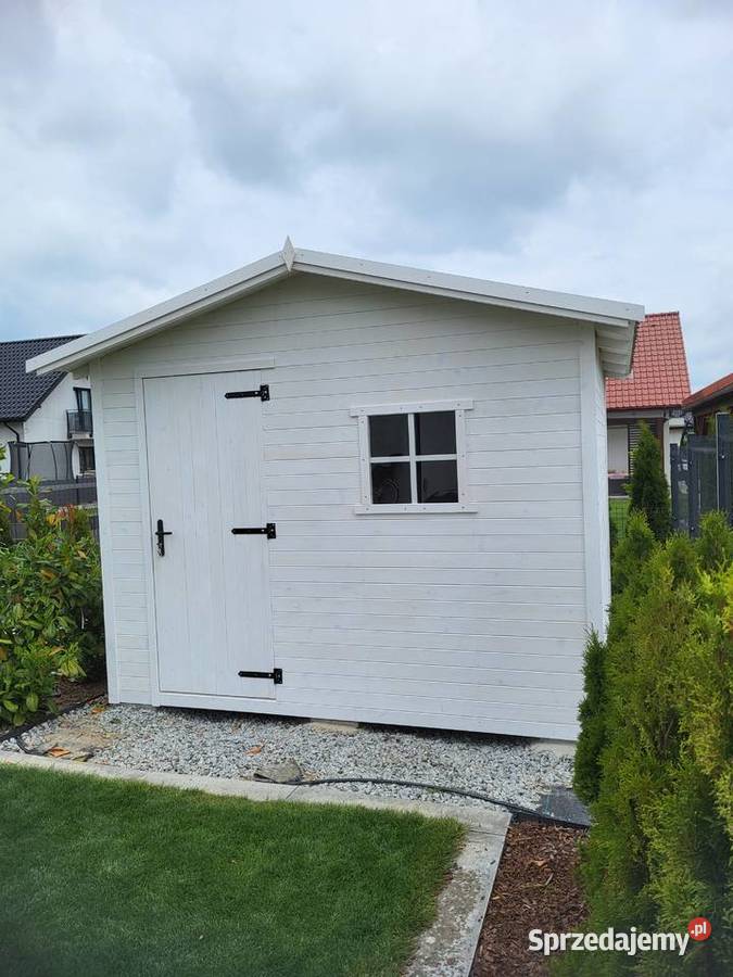 Domek ogrodowy narzędziowy 3x3 montaż Architektura ogrodowa Poznań