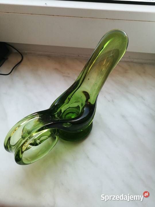 Kaganek świecznik Huta Wołomin Choszczno