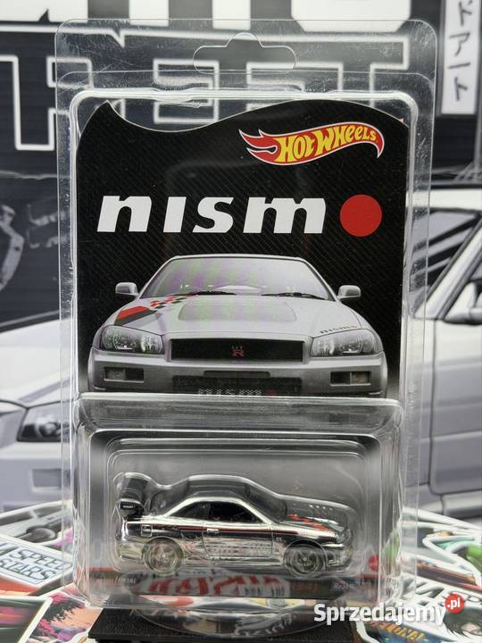 Hot Wheels RLC Nissan Skyline GTR BNR34 BOX 23 Wrocław