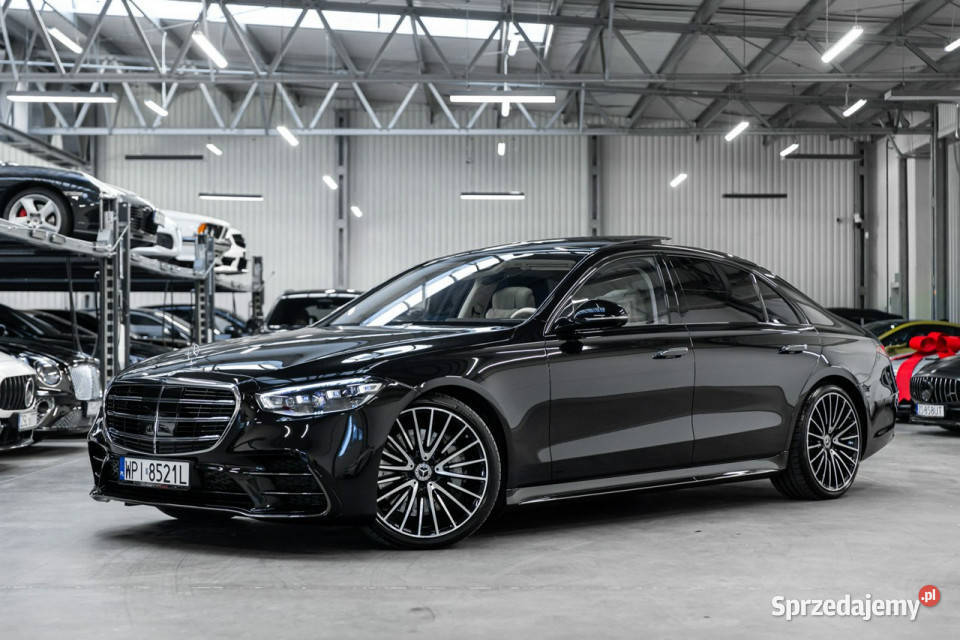 Mercedes S 450 Maksymalnie wyposażony Burmester tempomat Mercedes-Benz Węgrzce