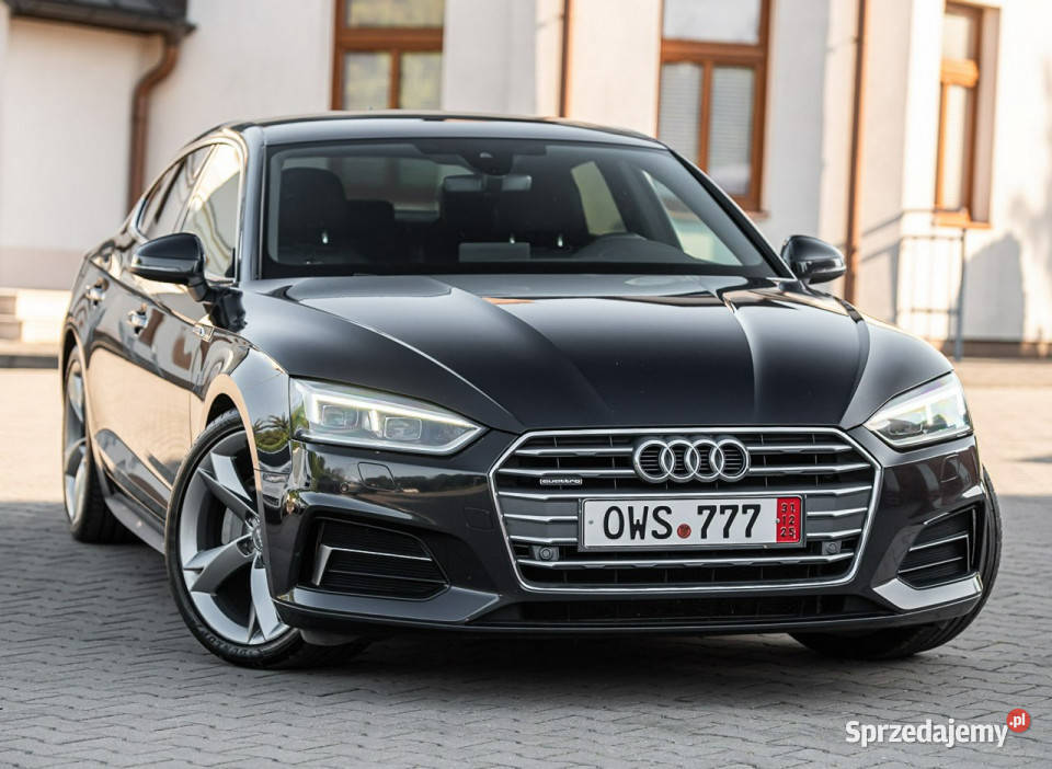 Audi A5 SLine Quattro 20TDI CR 190 Ultra STronic czujnik deszczu A5 mazowieckie Zwoleń