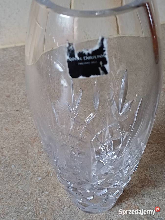 Vintage wazon krysztalowy małopolskie Nowy Targ