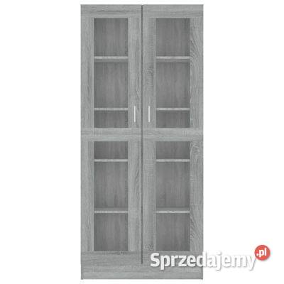 vidaXL Witryna szary dąb sonoma 825x305x1855 Warszawa sprzedam