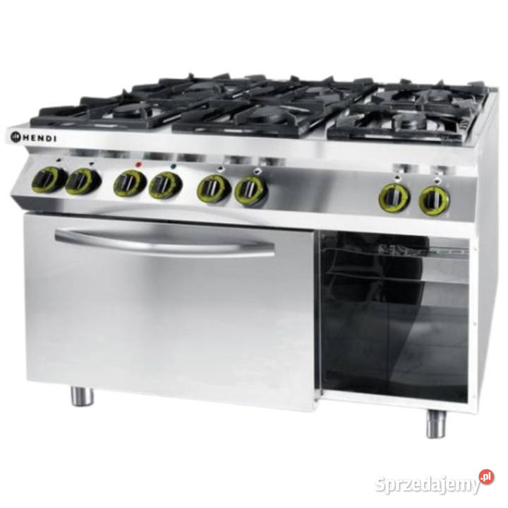 Kuchnia Gazowa Gastronomiczna 6palnikowa z małopolskie Kraków sprzedam