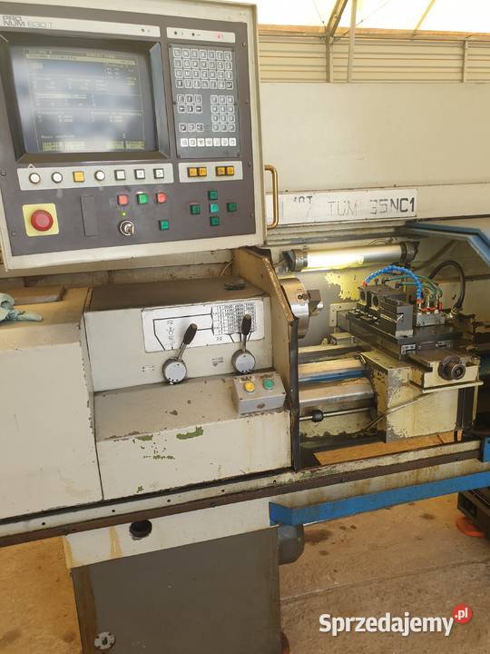 Tokarka do metalu CNC tum 35 NC1 1996 Maków Podhalański