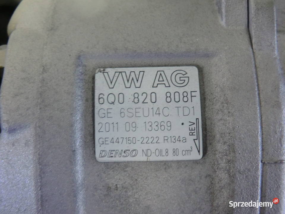 VW POLO FOX SEAT IBIZA SKODA FABIA KOMPRESOR osobowe Krzeszowice sprzedam