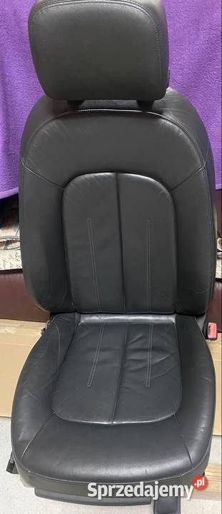 Audi a6 C7 kombi fotele kanapa skóra czarna SOUL osobowe