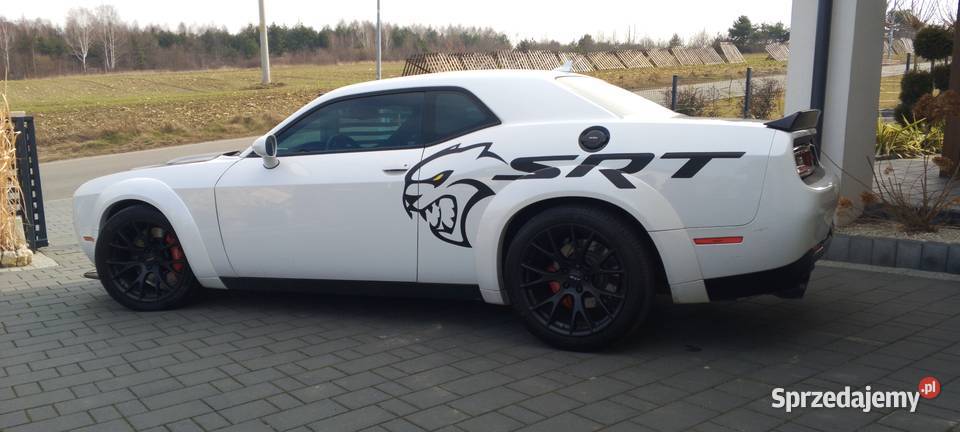 Dodge Challenger SRT HellCat 717 MANUAL widebody 6166cm3 Częstochowa