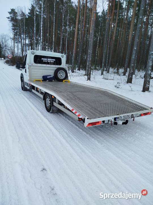 Auto laweta Fiat Ducato mazowieckie Kadzidło