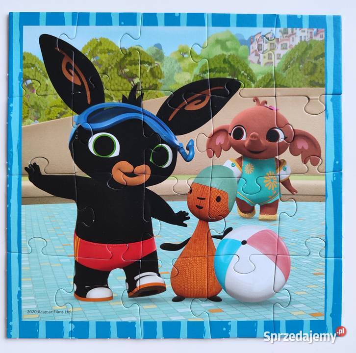 Puzzle 3w1 Bing zabawy z przyjaciółmi Trefl 2 lata+ Katowice
