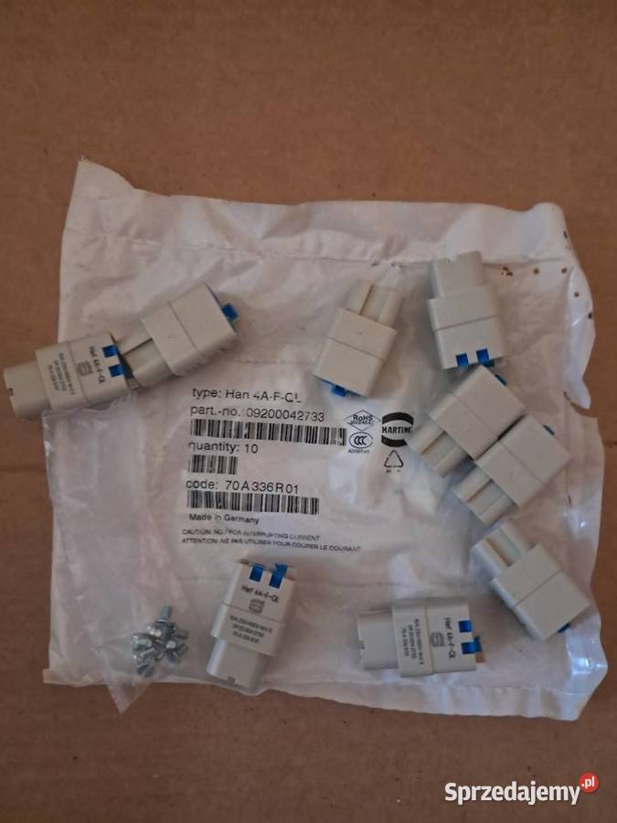 Złącze żeńskie HARTING Kąty Wrocławskie