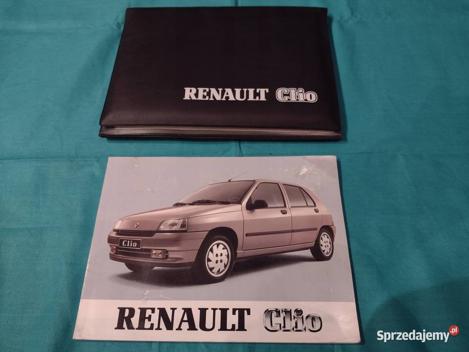 RENAULT CLIO 1 Instrukcja Obslugi książka Łódź