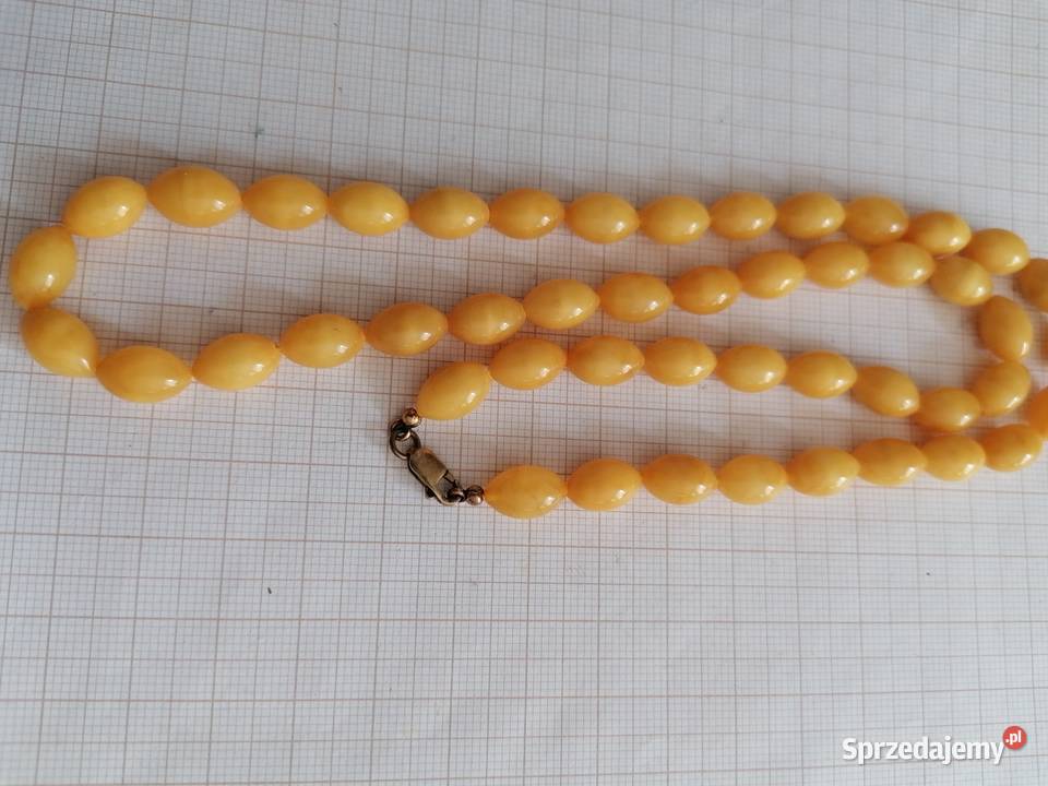 Naszyjnik Bursztyn oliwki Białystok