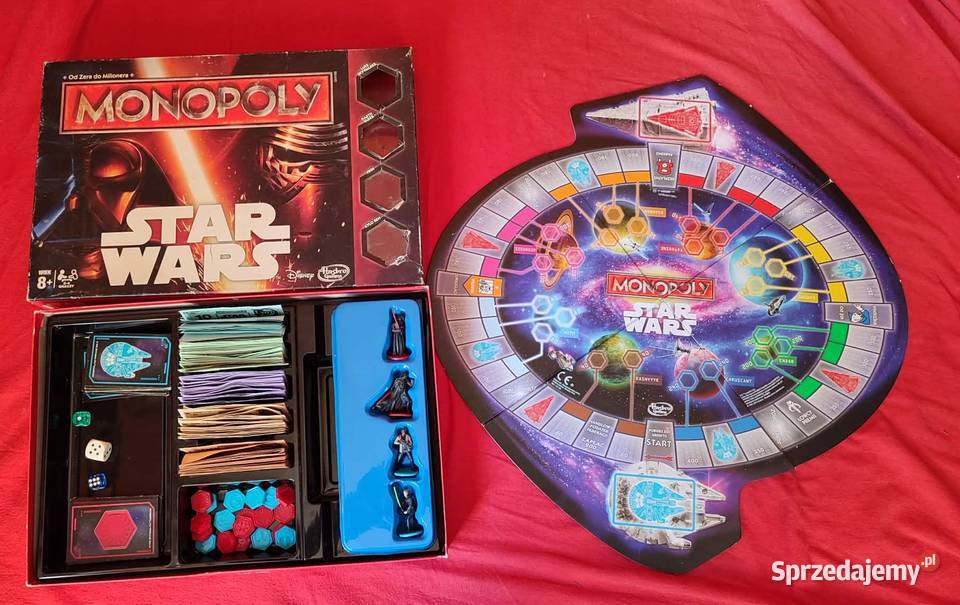 Star Wars Monopoly Gra planszowa planszówka Gdańsk