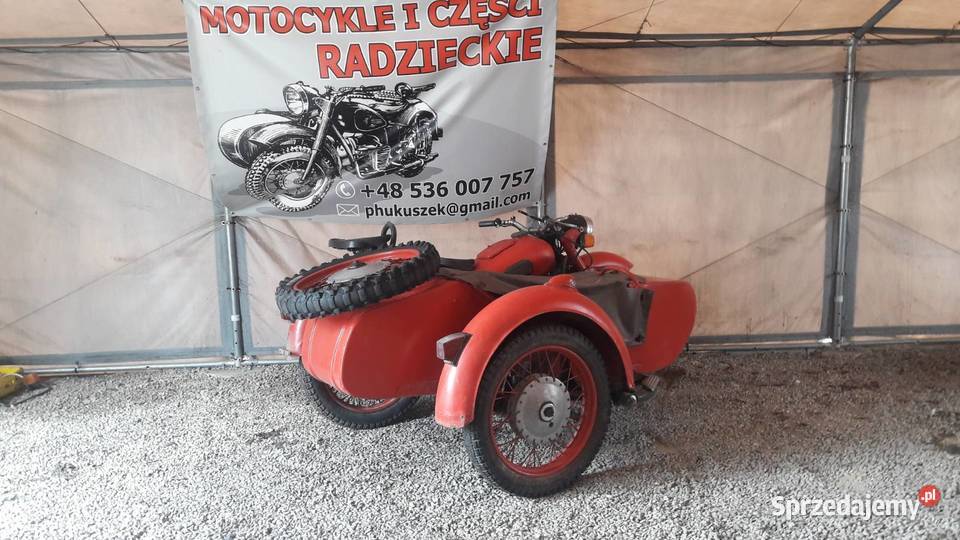 K 750 motocykl z koszem nie K 650 dniepr ural M 1111km Tarnobrzeg