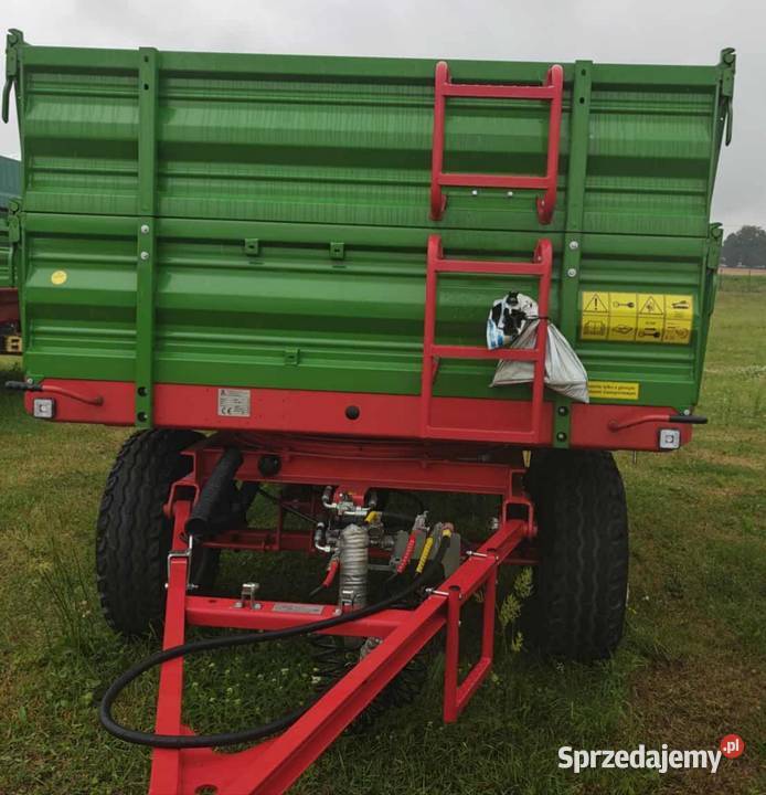 Przyczepa rolnicza 6 ton NOWA 6532 burty 500500 Łowicz sprzedam