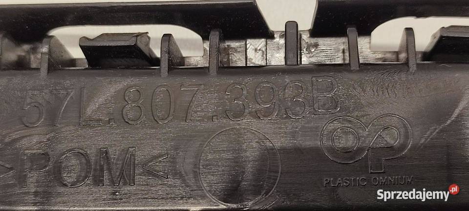 VW TAYRON ŚLIZG ZDERZAKA LEWY TYŁ 57L807393B Części montażowe