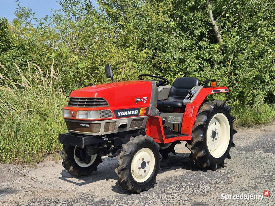 Traktorek traktor YANMAR F7D 16 44 Glebogryzarka Maluszyn