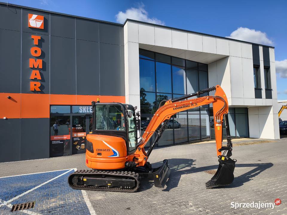MINIKOPARKA GASIENICOWA 2 TONY LONKING JCB CAT 2h wielkopolskie Krotoszyn