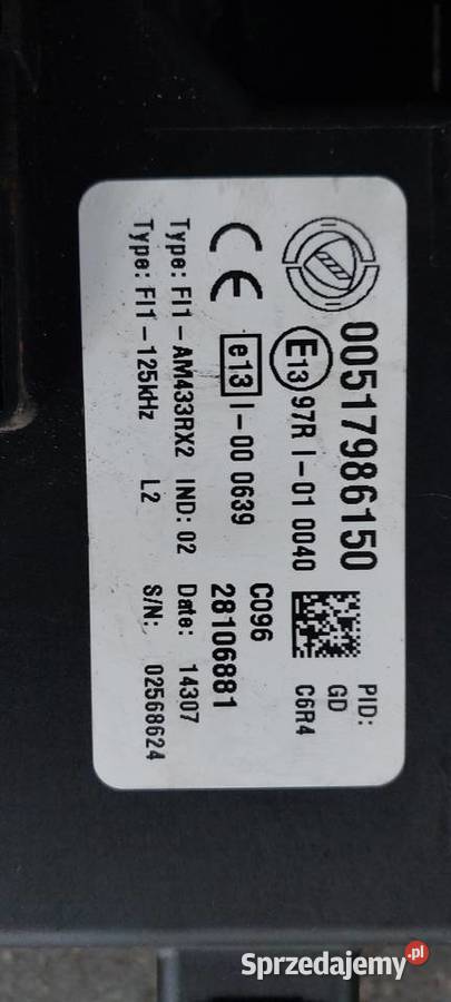 Moduł BSI Fiat Grande Punto 00517986150 Szczecin