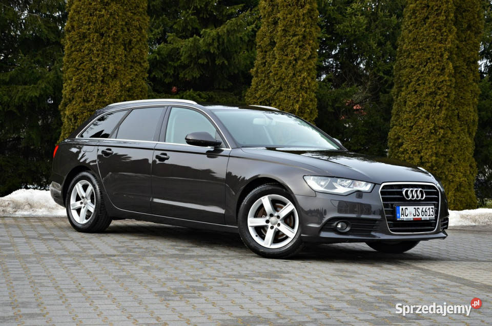 Audi A6 Avant 20 TDI 177 Navi Super Stan C7 bluetooth mazowieckie Ostrów Mazowiecka