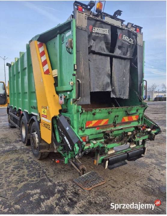 MAN TGM 26290 śmieciarka podwozie 6x2 Ekocel XLS Rok produkcji 2013