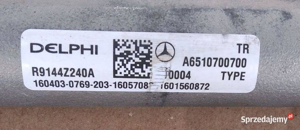 MERCEDES 22CDI INFINITI 651 LISTWA WTRYSKOWA zachodniopomorskie sprzedam