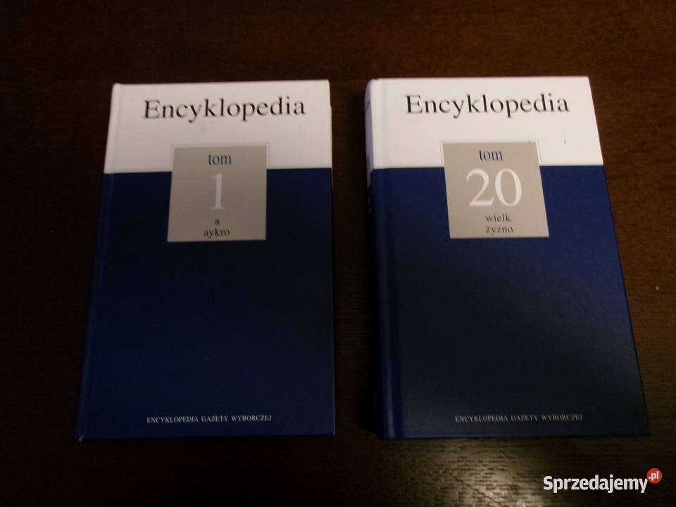 Encyklopedia 20 tomowa Gazety Wyborczej