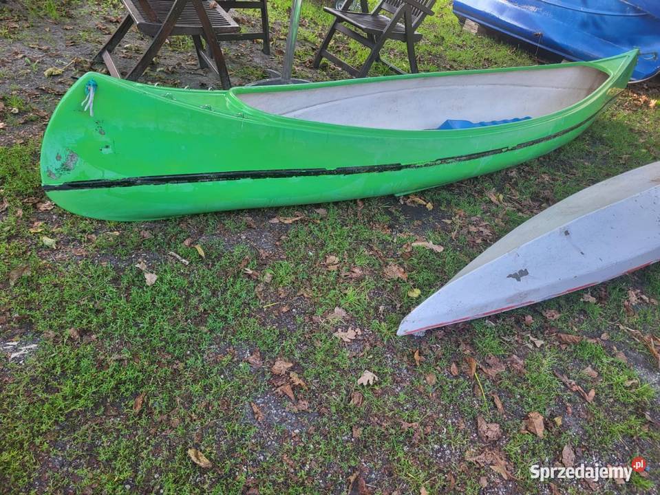 ZielonyFajny kajak 2 osobowyDł4 4m szer0 8m wys0 Barlinek