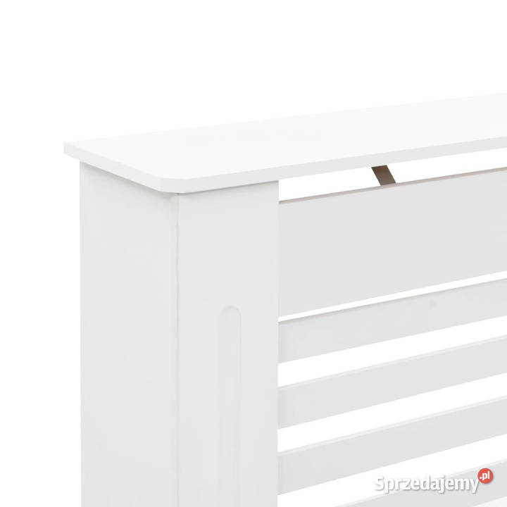 Osłony na kaloryfer 2 białe 112x19x815 MDF Warszawa