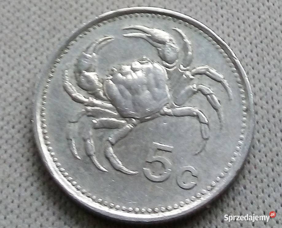 MALTA5 CENTÓW1986 r mazowieckie sprzedam