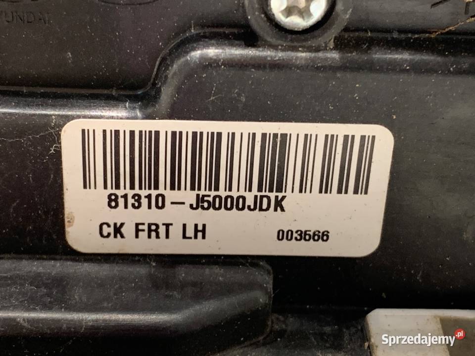 ZAMEK DRZWI LEWY PRZÓD KIA STINGER Hatchback