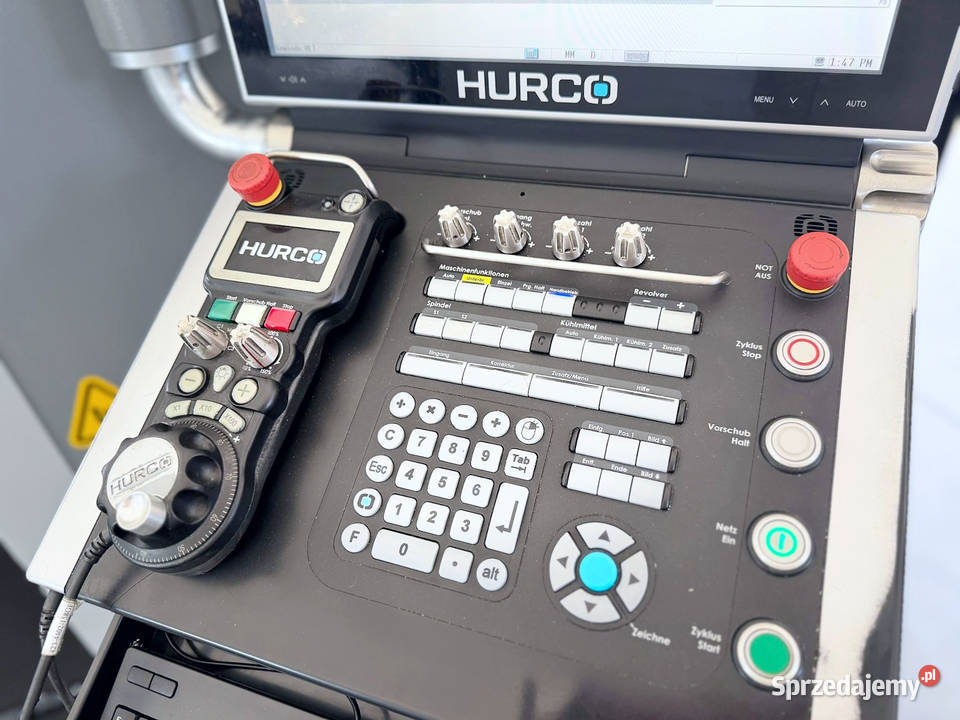 Tokarka CNC HURCO TMM8i 2017 napędzane narzędzia Zabór sprzedam