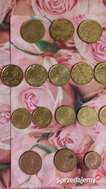 monety Euro centy euro złot Gliwice